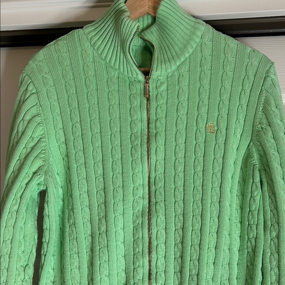 Lauren Ralph Lauren Sweaters - Lauren Ralph Lauren Elevated Everyday Cable Knit Sweater XL Preppy Casual